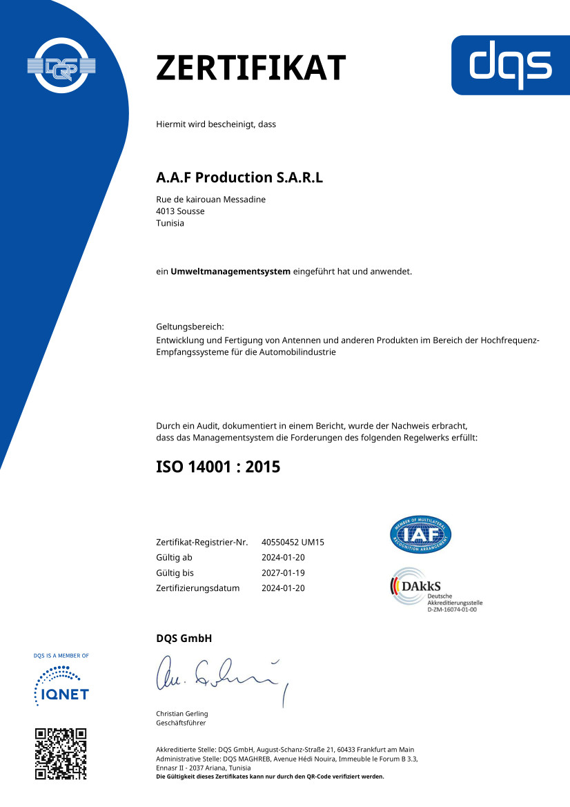 ISO14001 : 2015